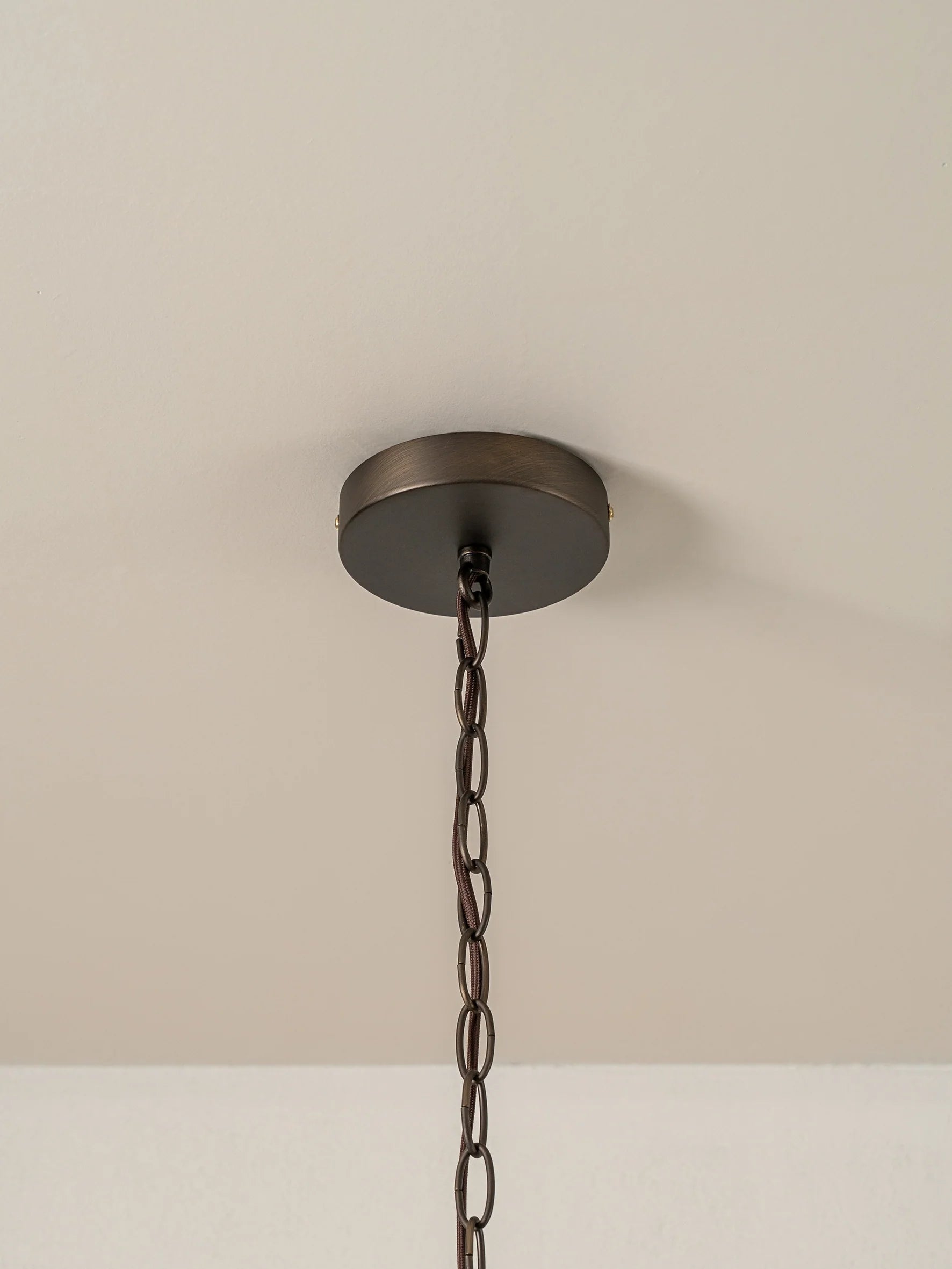 4-Light Mid-Century Retro Glass Chandeliers in Elegant Two-Tier Design