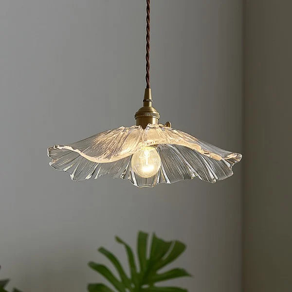 Art Deco Flower Flush Mount Vintage-Inspired Ceiling Light with Adjustable Glow