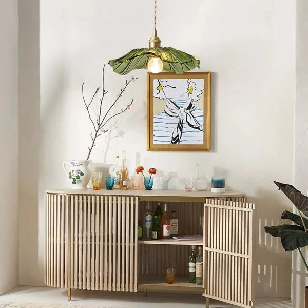 Art Deco Flower Flush Mount Vintage-Inspired Ceiling Light with Adjustable Glow