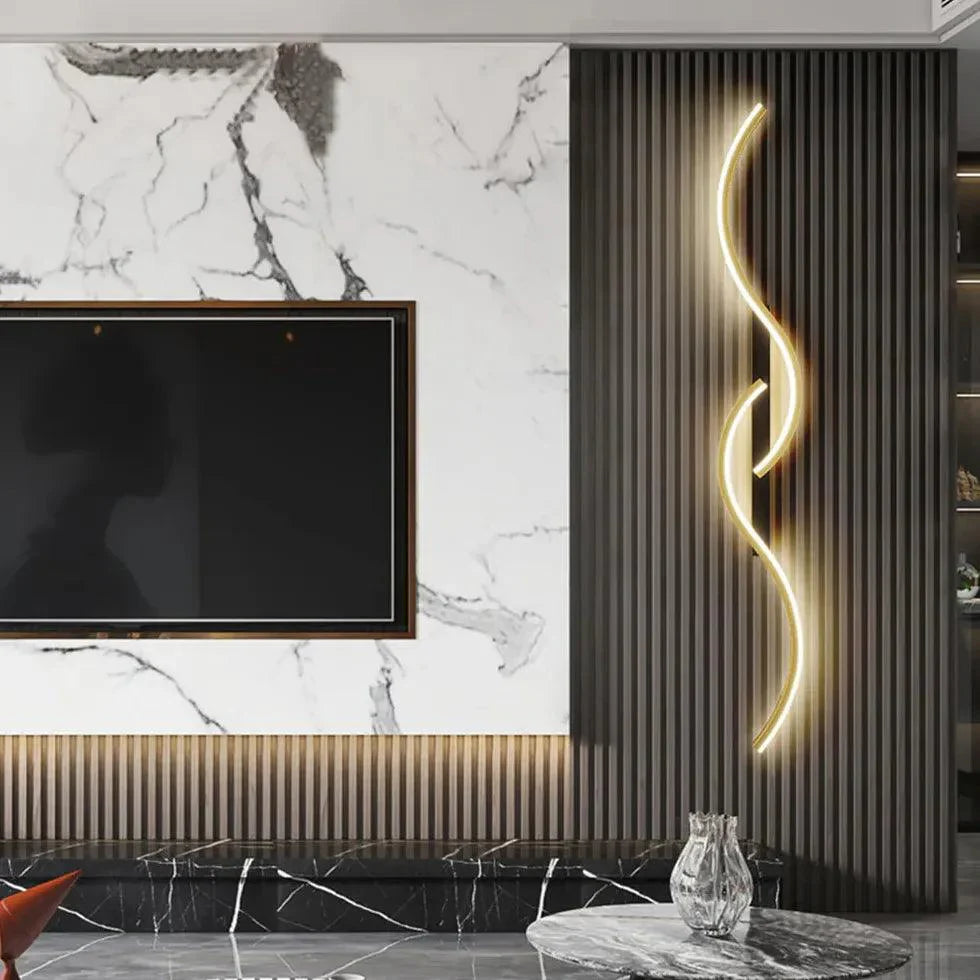 Ambient lighting strips for stylish bedroom decoration
