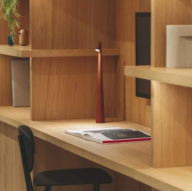 Minimalist standing design lamp