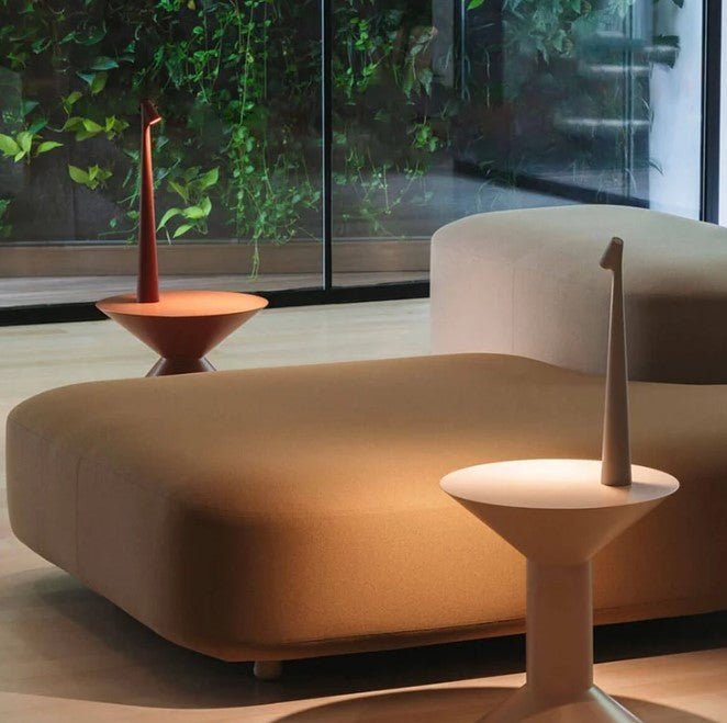 Minimalist standing design lamp