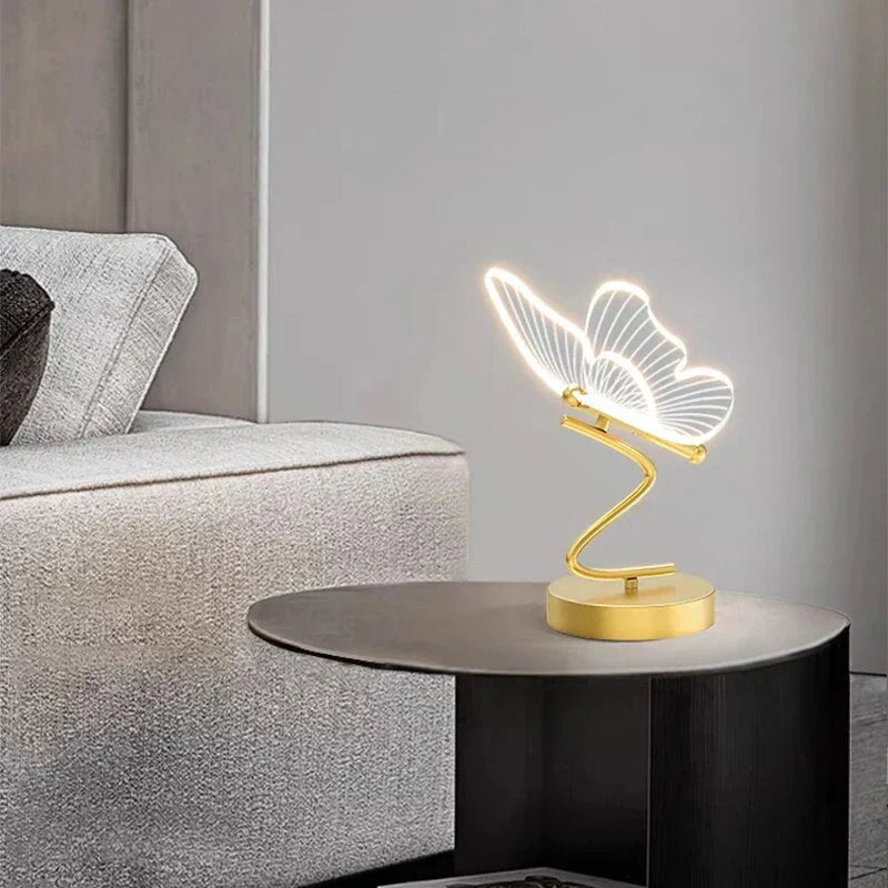 Elegant Butterfly LED Table Lamp Soft Ambient Home Lighting