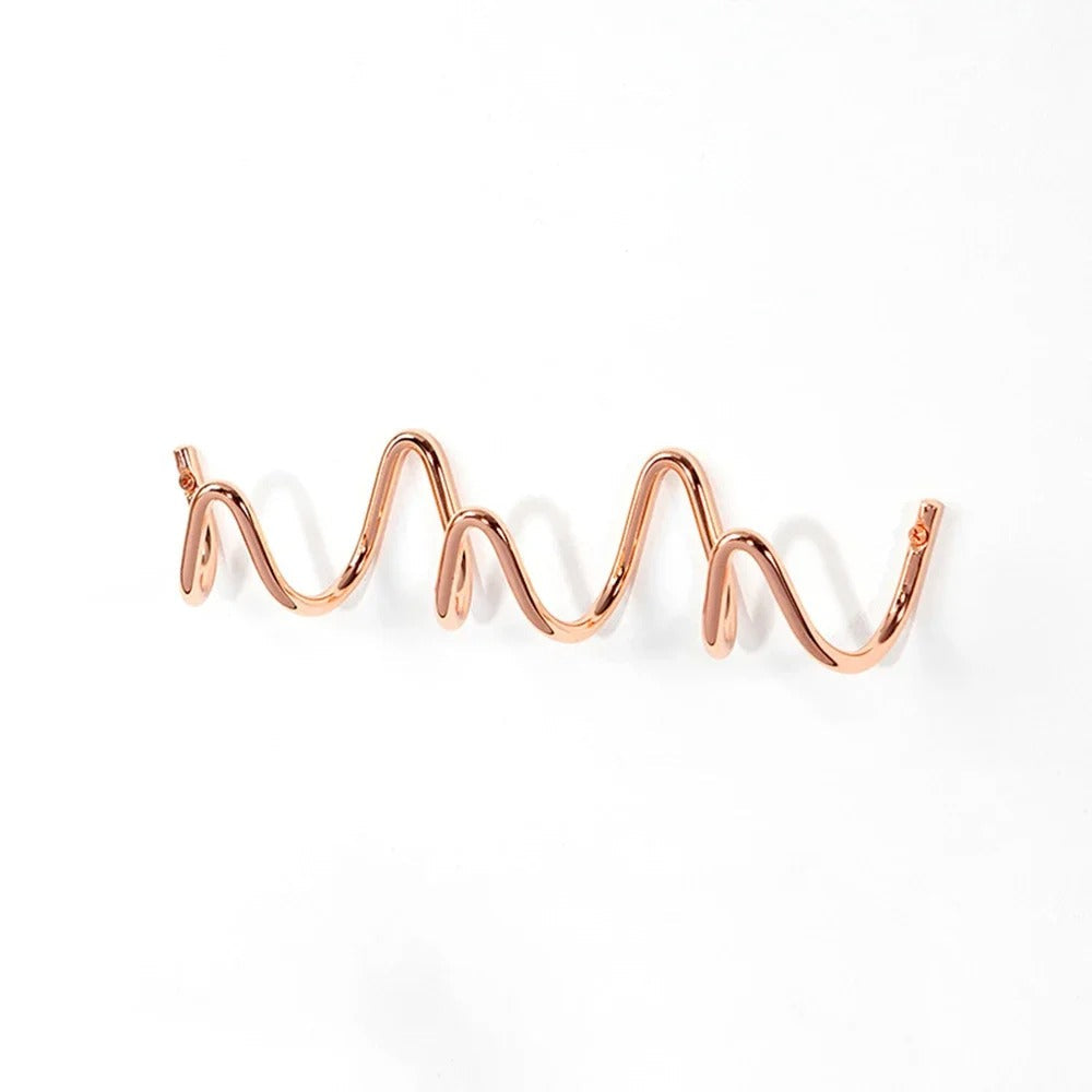 Elegant Wave Wall Hook Modern Decorative Wall Home Decor