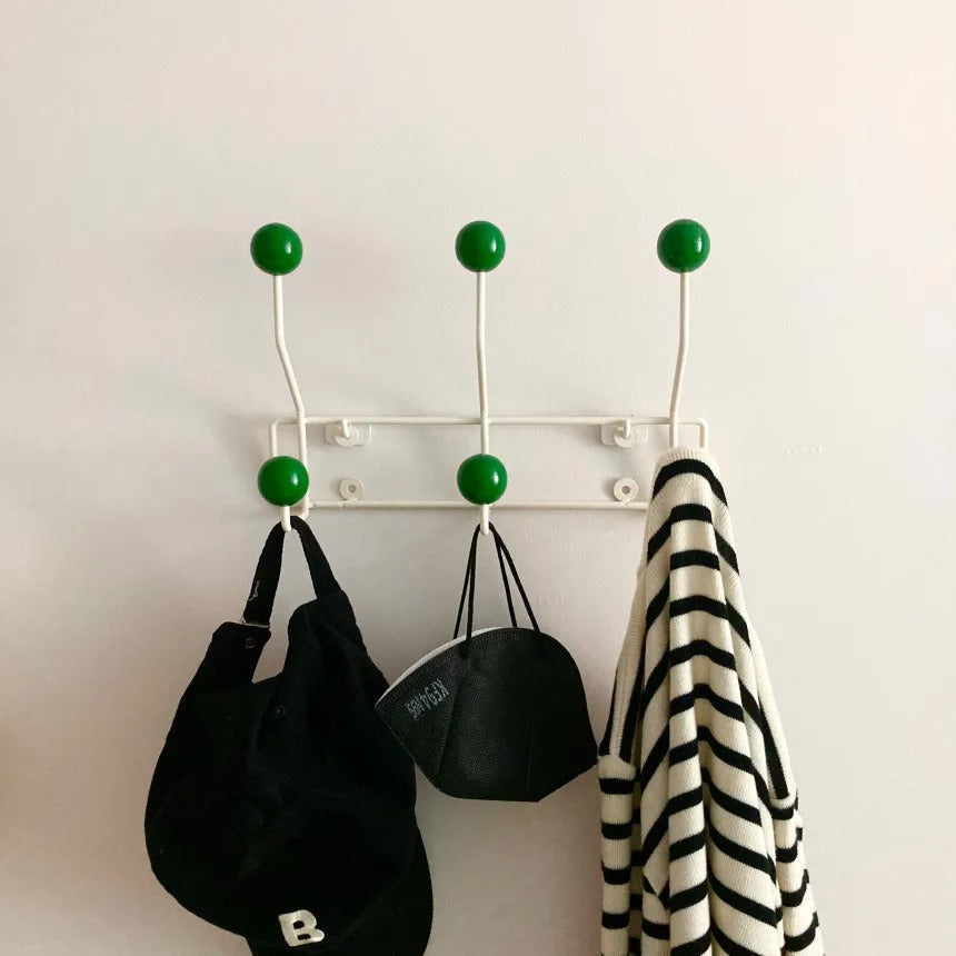 Minimalist Ball Hook Rack Elegant Wall-Mounted Organizer