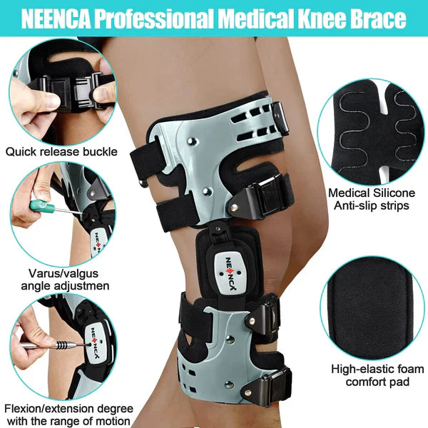 Unloader Knee Brace Adjustable Support for Osteoarthritis Pain Management