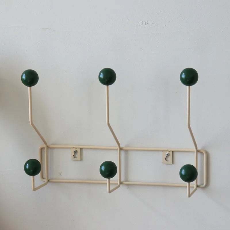Minimalist Ball Hook Rack Elegant Wall-Mounted Organizer