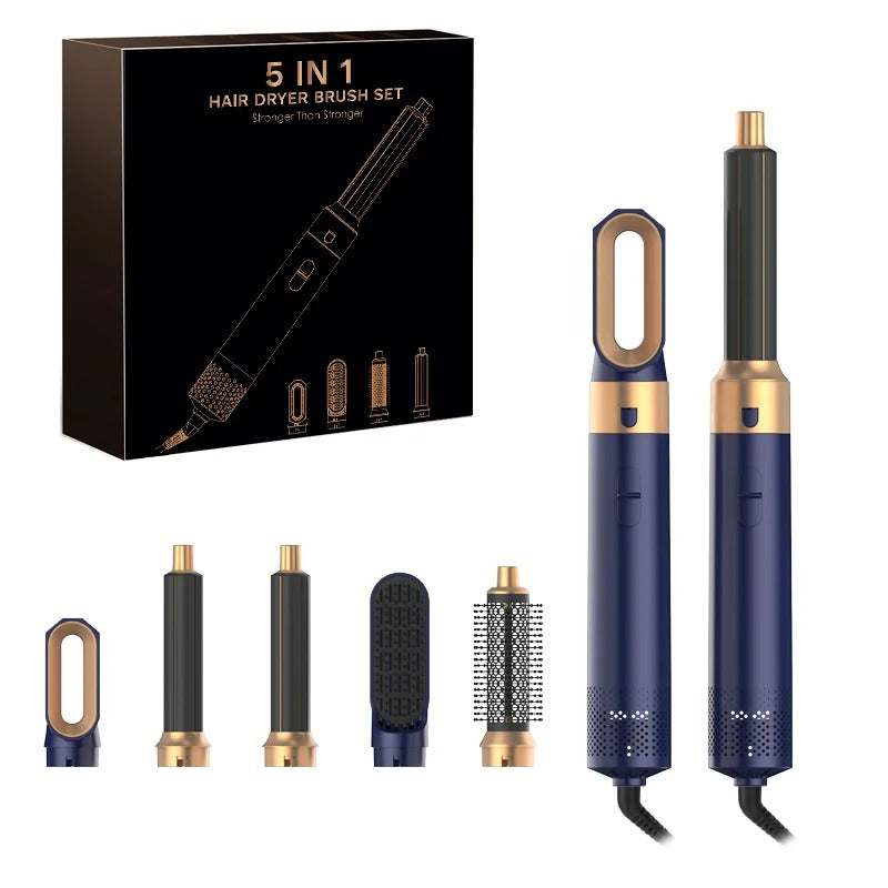 Multistyler with hairdryer function and attachments