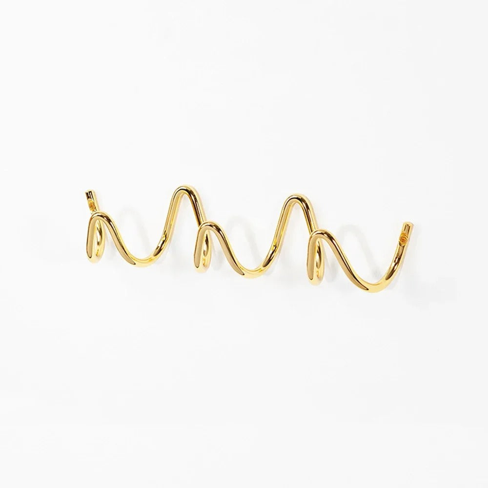Elegant Wave Wall Hook Modern Decorative Wall Home Decor