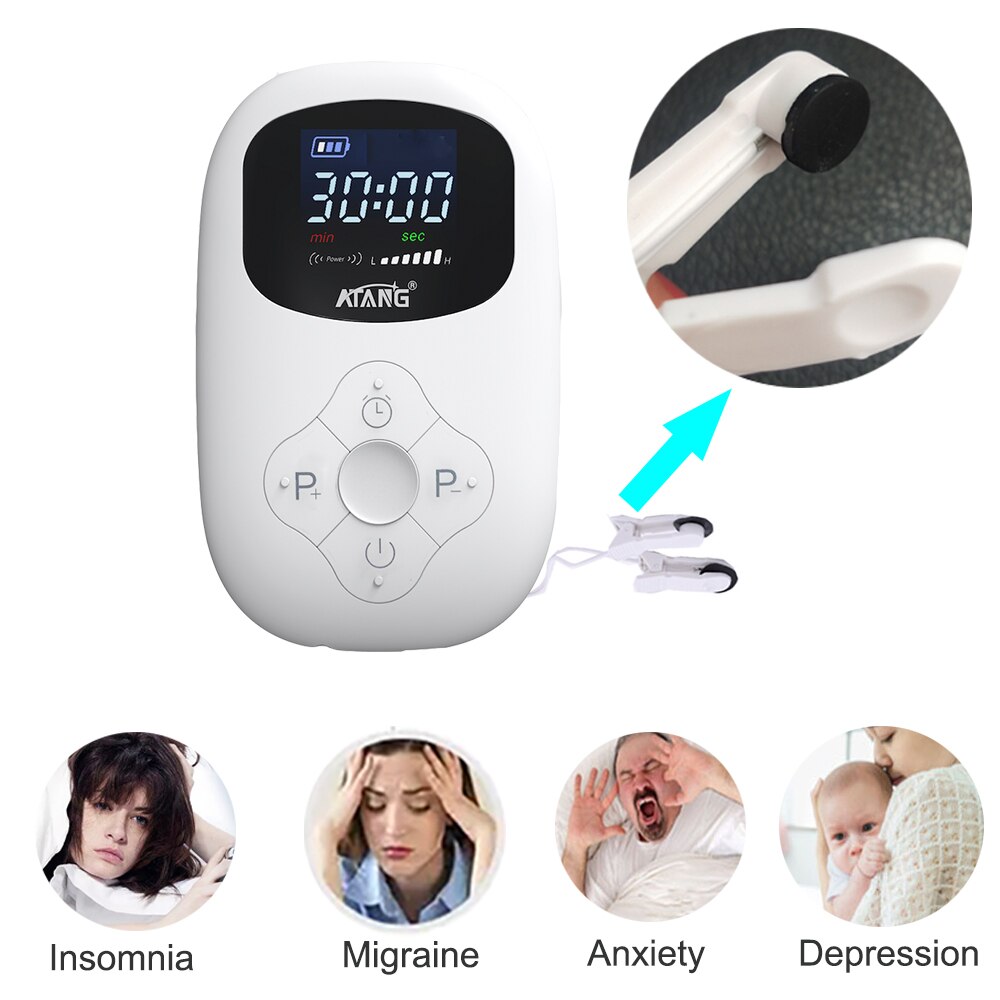 CES Therapy Device Non-Invasive Support for Anxiety Insomnia and Pain
