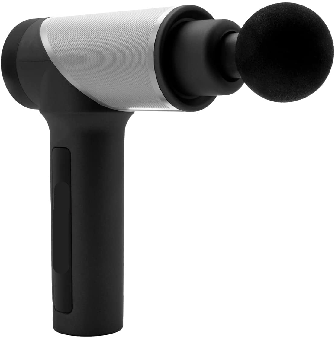 Portable massage device with impact therapy and interchangeable attachments