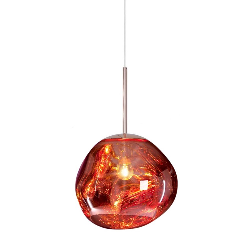 Fused Glass Effect Pendant Lamp