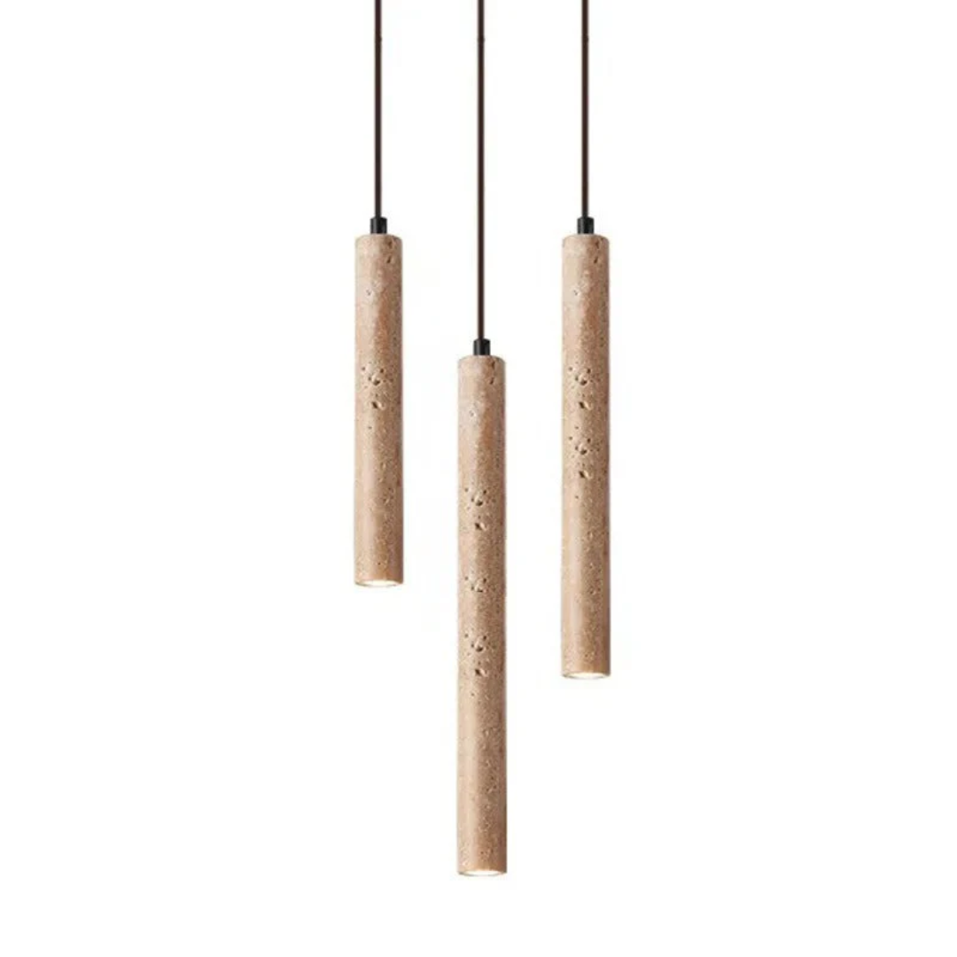Modern Minimalist Wabi-Sabi Style LED Chandelier Pendant Light