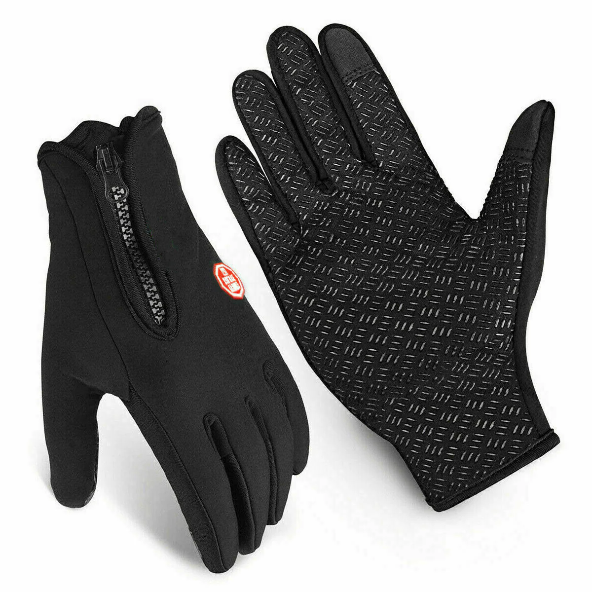 Warm Thermal Gloves Insulated Cycling & Ski Gloves with Grip Design