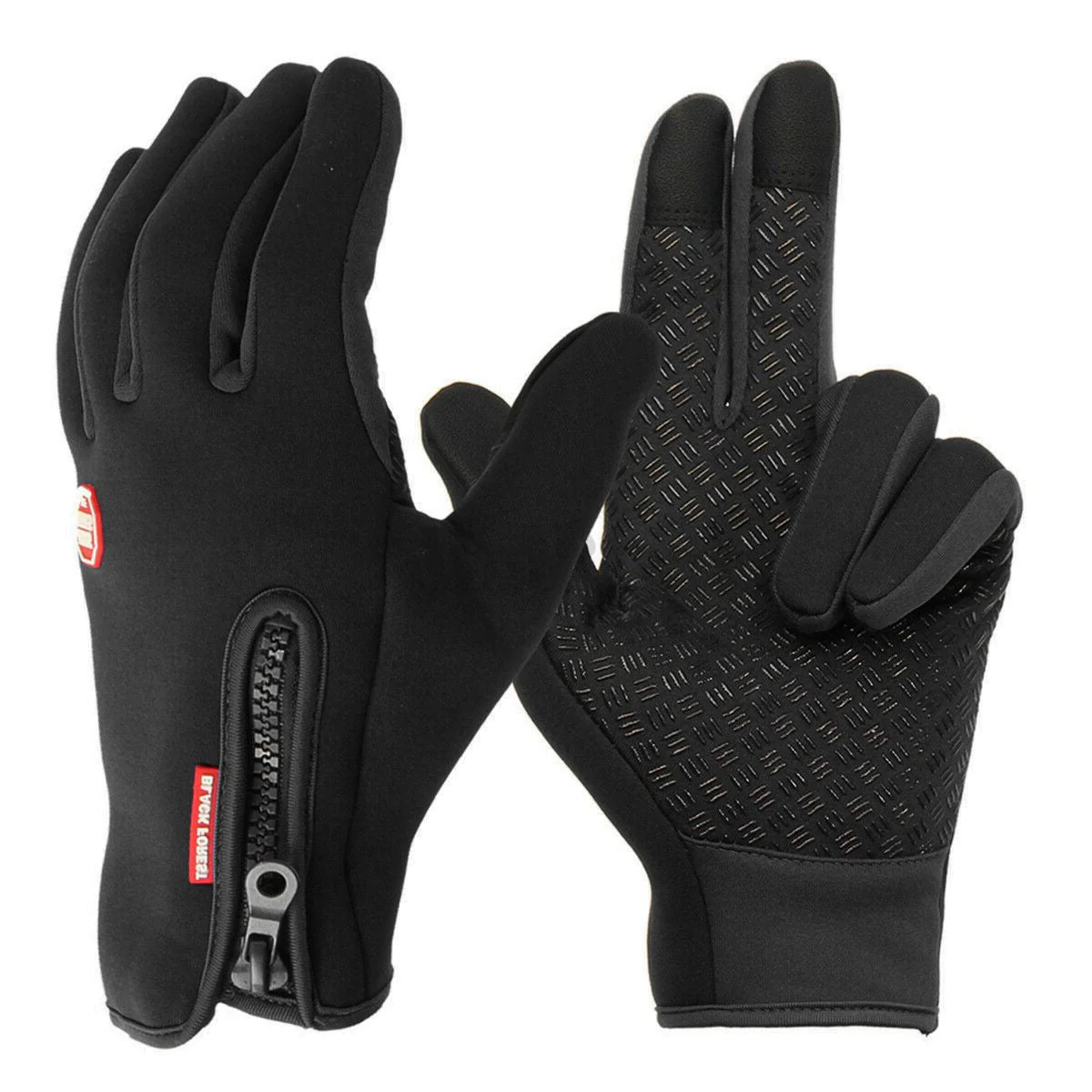 Warm Thermal Gloves Insulated Cycling & Ski Gloves with Grip Design