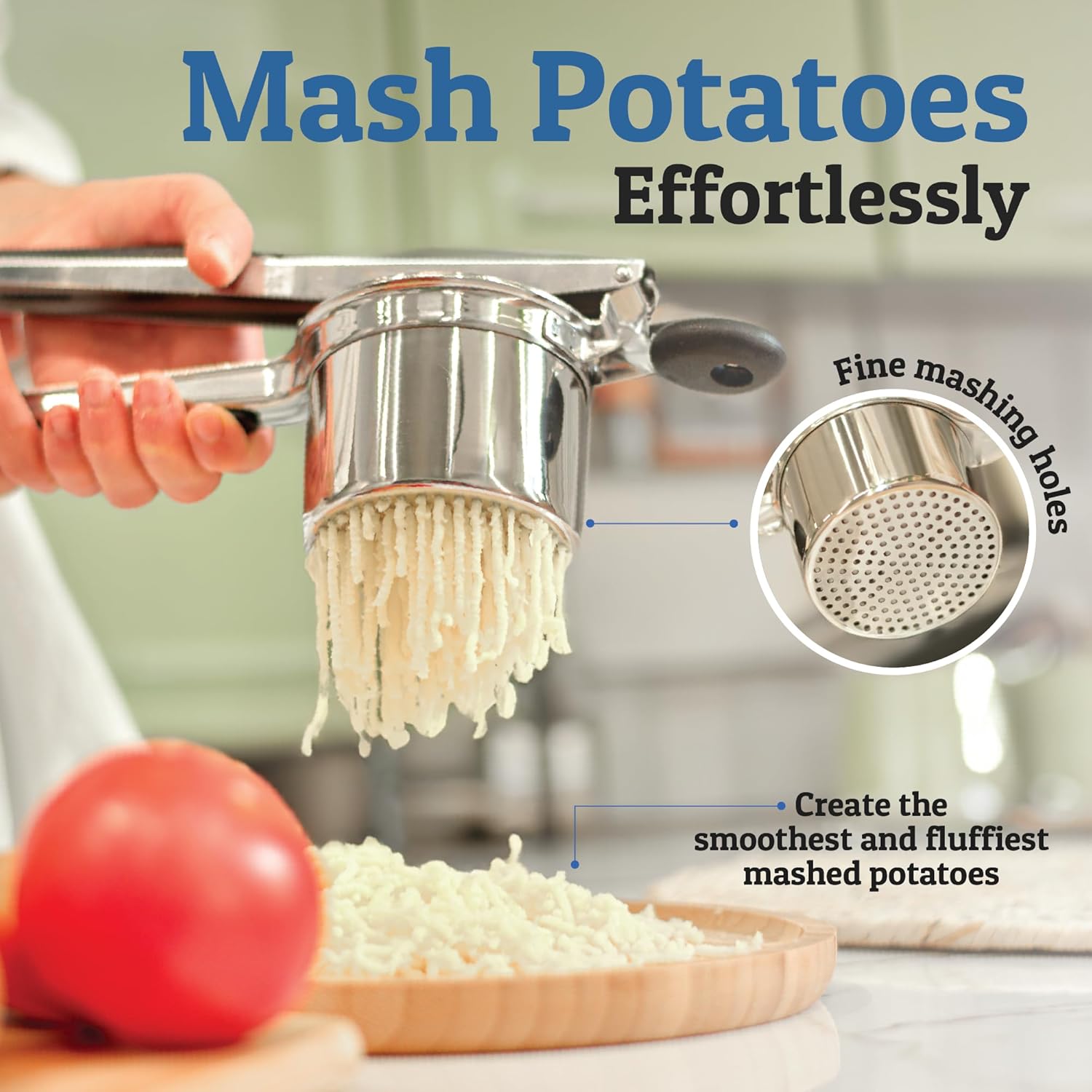 Kitchen Potato Masher Durable Tool for Easy Food Mashing