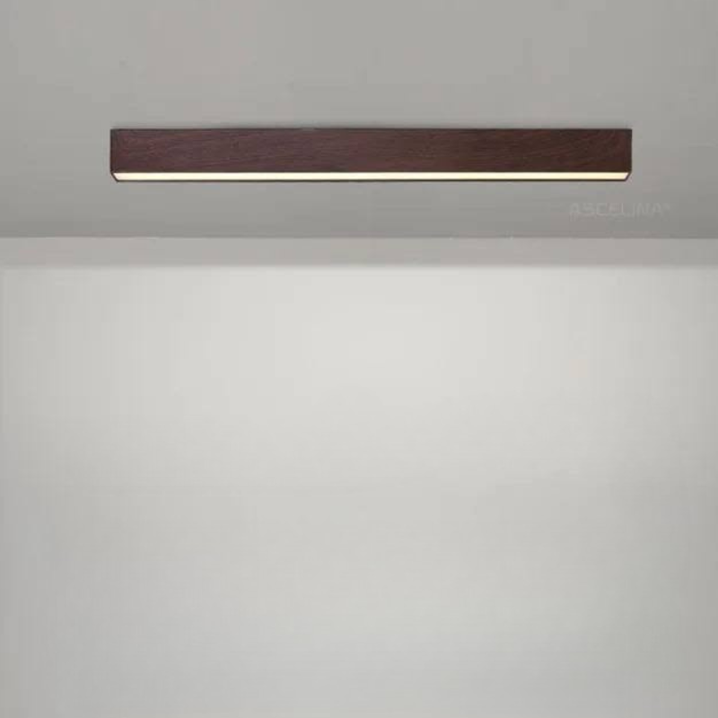 Harmony beam ceiling lamp wood look