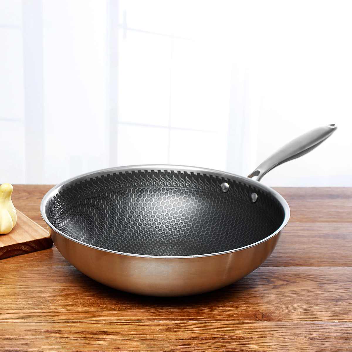 Non-Stick Frying Pan Even-Heat Energy-Saving Cookware