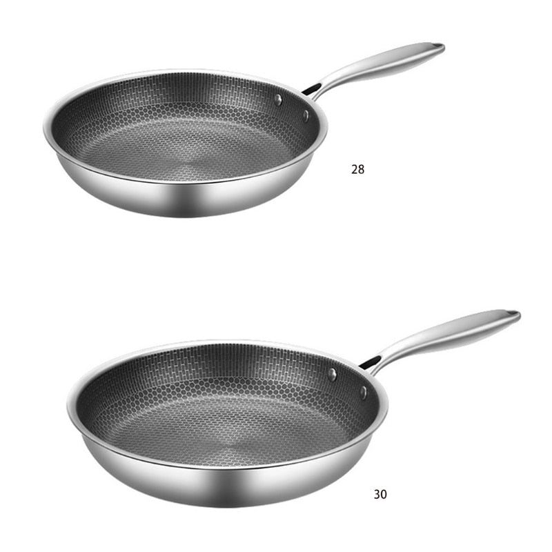 Non-Stick Frying Pan Even-Heat Energy-Saving Cookware