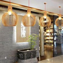 LinoVerde Handgemaakte Houten Hanglamp