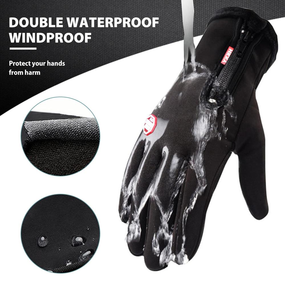 Warm Thermal Gloves Insulated Cycling & Ski Gloves with Grip Design