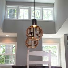 LinoVerde Handgemaakte Houten Hanglamp