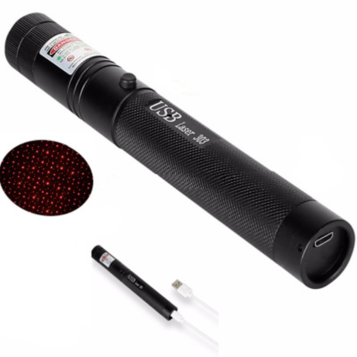 Adjustable Compact Focus Light Laser Pointer for Outdoor Use