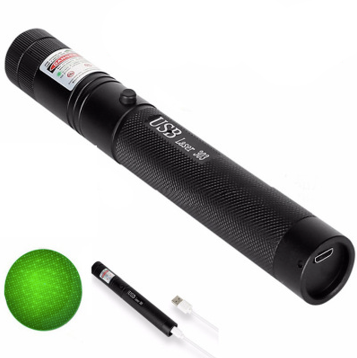 Adjustable Compact Focus Light Laser Pointer for Outdoor Use