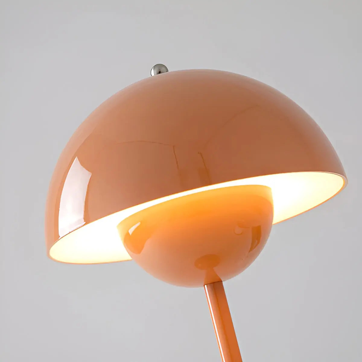 Bolora Portable Table Lamp with Semi-Circular Shade and Minimalist Design