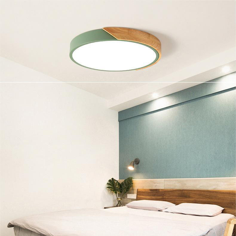 Minimalist Modern Round LED Flush Ceiling Light