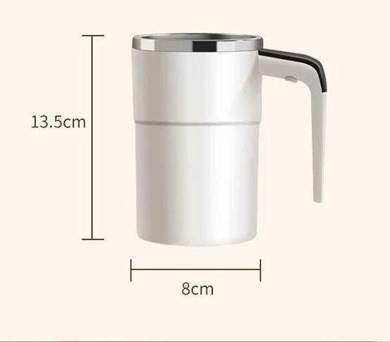 Electric Self-Stirring Coffee Cup Portable Rechargeable Mug with Temperature Display