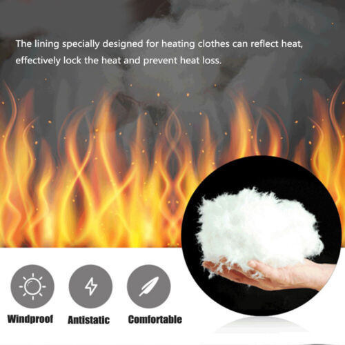 Heated Winter Jacket Unisex Smart Warming Coat with 3 Heat Levels