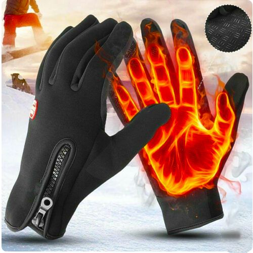 Electric Heated Winter Gloves Waterproof & Windproof Thermal Design