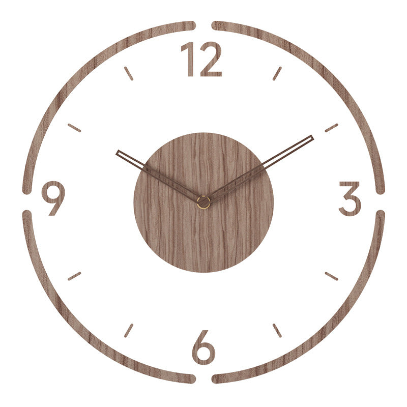 Wall Clock Scandinavian Minimalist Silent Design