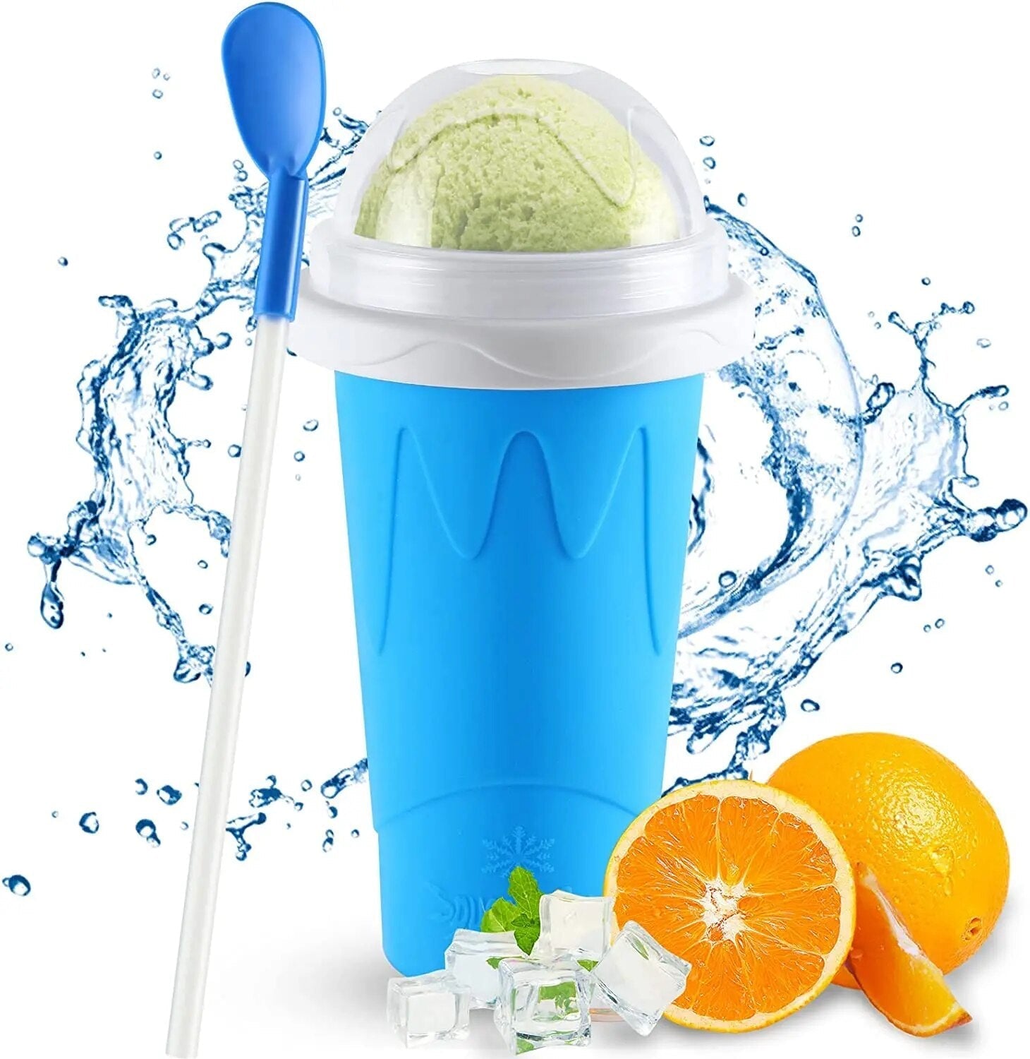 Freeze and Squeeze Slushie Cup Reusable Frozen Drink Maker