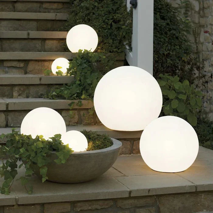 Outdoor Spherical Garden Light Multi-Color LED Decoration