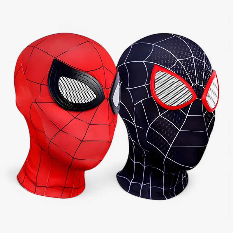 Children’s Spider Superhero Party Mask Fun Adventure Costume Wear
