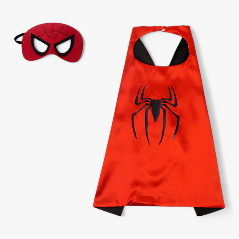 Kids Hero Dress Up Set Cape and Mask Costume