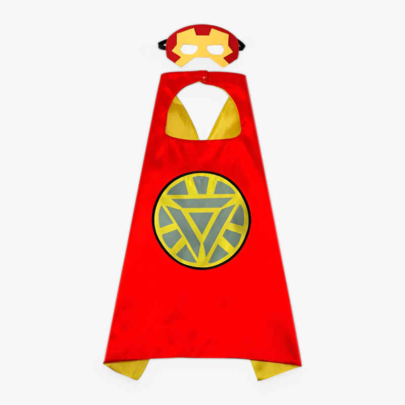 Kids Hero Dress Up Set Cape and Mask Costume