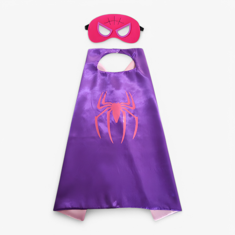 Kids Hero Dress Up Set Cape and Mask Costume