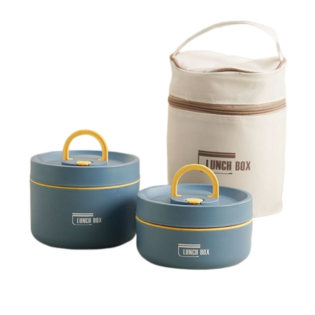 Leak-Proof Thermal Food Container with Carry Bag