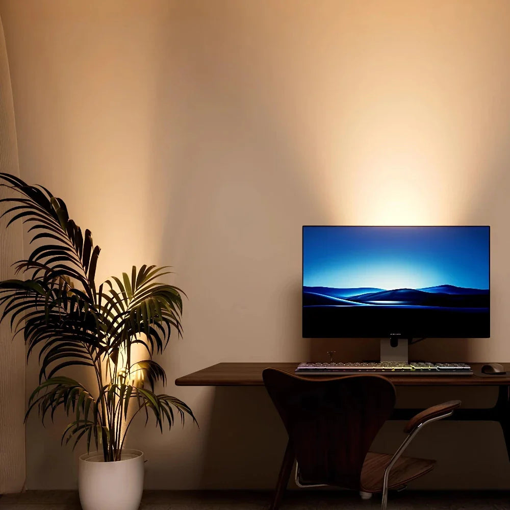 Smart Wireless Wall Spotlight Dimmable Light with Timer & Remote Control