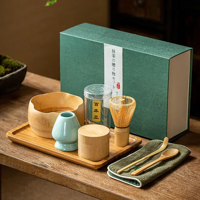 Traditional Matcha Gift Set Complete Tea Ceremony Collection