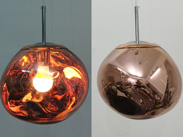 Lavelle Hanglamp met Glanzend Lava-effect