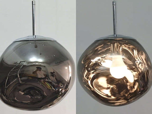 Lavelle Hanglamp met Glanzend Lava-effect