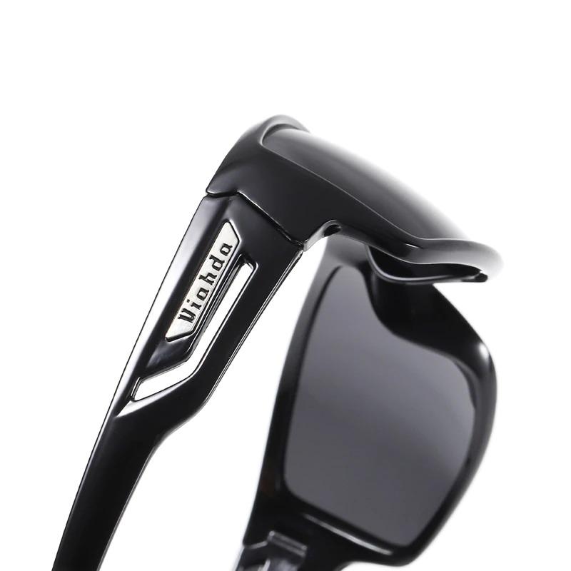 Men’s Polarized Military-Style Sunglasses UV400 Anti-Glare Protection