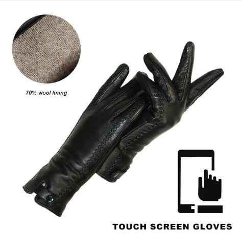 Women’s Elegant Winter Gloves Timeless Cold-Weather Design