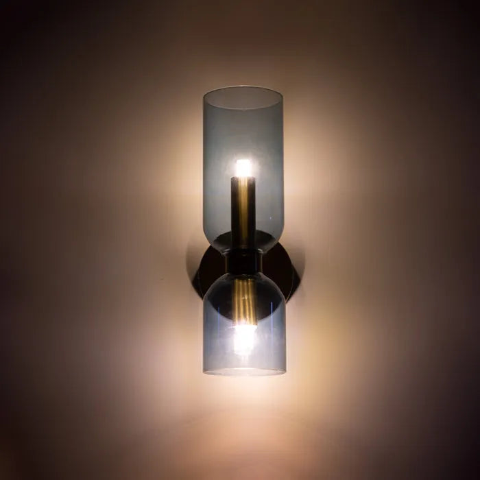 Elegante LED-wandlamp met dubbele bol