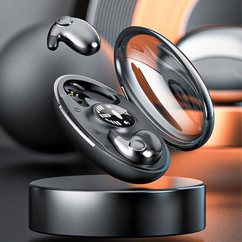 Bluetooth headphones with night-use design and noise reduction