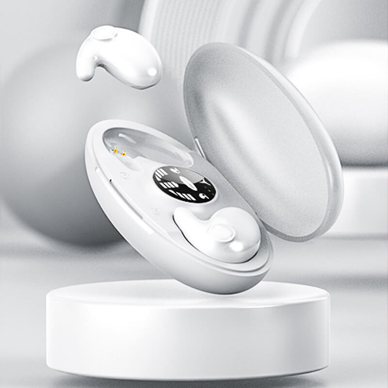 Bluetooth headphones with night-use design and noise reduction